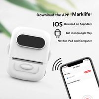 Imprimante d'étiquettes autocollantes de haute qualité 20-57 mm, imprimante portable mini sans fil mobile avec produits en stock