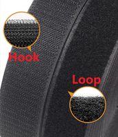 Kostenlose Probe 100% Polyester 70MM Klettband Haken-und-Schlaufen-Bänder Klettband-Hersteller Schlaufen-Kabelbinder