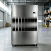 Déshumidificateur industriel vertical 720L à faible consommation pour atelier, garage, remise – Sécheur d'air et absorbeur d'humidité