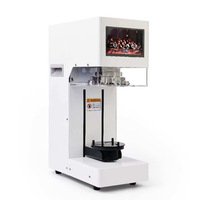 Machine de scellage automatique de canettes en PET personnalisable par le fabricant pour les bouteilles en PET, les canettes en PET, avec panneau tactile