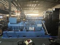 Groupe électrogène diesel silencieux Weichai Baudouin de 550 kW en veille, 400 V 50 Hz, alimentation de secours d'urgence pour la construction