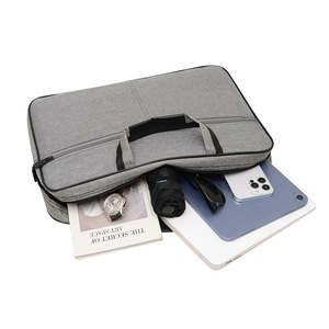 Sac à bandoulière pour ordinateur portable de haute qualité, en nylon, avec pochette intérieure rembourrée, protection, sac messager, sac pour ordinateur portable imperméable - Product Image 4