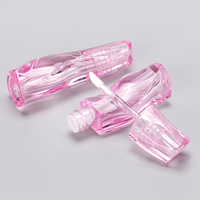 Tube de gloss à lèvres liquide épais OMI, nouveau style, 3 ml, logo personnalisé, en PETG recyclable, rose, pour huile à lèvres
