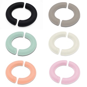 Juego <span class=keywords><strong>de</strong></span> Mancuernas <span class=keywords><strong>de</strong></span> Silicona Semirredondas, Portátiles, Ligeras, Antideslizantes, Multifuncionales, con Agarre Cómodo para Gimnasio en Casa y Yoga - Product Image 3