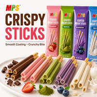OEM Meilleure Vente Délicieux Croustillant Saveur de Chocolat Crème Gaufrette Biscuit Stick Cookie