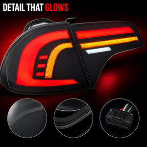 Feux arrière LED <span class=keywords><strong>JC</strong></span> Upgrade en gros pour <span class=keywords><strong>Honda</strong></span> Civic 8ème génération 2006-2011, feu de recul, clignotant, Plug and Play - Product Image 5