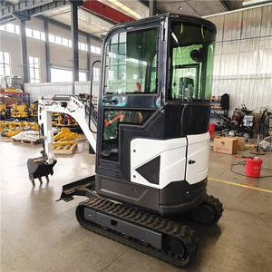 <b>Powerful</b> Multi Purpose Track R328 Compact Hydraulic Crawler Excavator 25kw for Forestry <b>Brush</b> Clearing Stump Grinding - Product Image 2