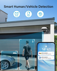 <span class=keywords><strong>Camera</strong></span> <span class=keywords><strong>IP</strong></span> PTZ zoom quang học 5X Ultra <span class=keywords><strong>HD</strong></span> 4K 8MP ngoài trời với góc quay 350 độ °   Chảo & 90 °   Chức năng nghiêng, phát hiện phương tiện người lái, âm thanh hai chiều, IK10/IP67 - Product Image 4