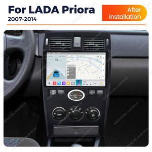 MEKEDE M6 M7 3D autoradio QLED touch screen di navigazione GPS per <span class=keywords><strong>LADA</strong></span> Priora 2007-2014 android car-play <span class=keywords><strong>auto</strong></span> - Product Image 5