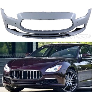 For Maserati Quattroporte 2017-2022 Car Accessories Car Front Bumper Lip <b>Splitter</b> Diffuser Spoiler Bumper Guard Chin Body Kit - Product Image 2