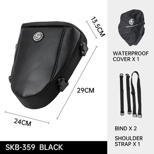 Sac de siège arrière de moto Sac de messager de moto Sac de queue de motocross étanche en fibre de carbone Pack de cyclisme Accessoires de moto - Product Image 6