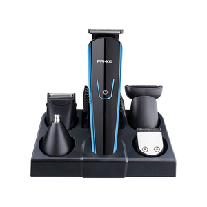 Kit de Recortadora de Barba y Cabello 5 en 1 Recargable de Acero Inoxidable Multifuncional para Hombres, Uso Doméstico y Hotelero - Product Image 4