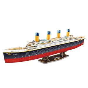 Mô Hình Giấy Xốp EPS Đồ Chơi Ghép Hình Tự Làm 3D Titanic Với 116 Cái/hộp