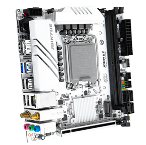 Placa base JGINYUE Mini-ITX B760I para juegos LGA 1700 compatible con Intel Core 12100/12400F/13400F/<span class=keywords><strong>13600KF</strong></span>/13900KF CPU <span class=keywords><strong>DDR4</strong></span> - Product Image 2