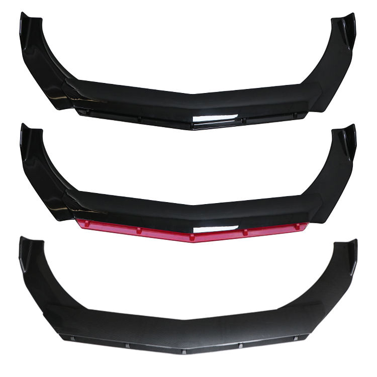 Прямая продажа с фабрики, универсальные автомобильные передние лопаты, автомобильные Передние Губы, размер, объемные модифицированные детали, автомобильный бампер, губа, сепаратор