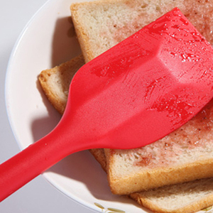 Hot Bán Một Mảnh Thiết Kế <span class=keywords><strong>Scraper</strong></span> Không Dính Đồ Dùng Nhà Bếp Cho Nấu Ăn Nướng Bơ <span class=keywords><strong>Scraper</strong></span> Silicone Thìa - Product Image 4