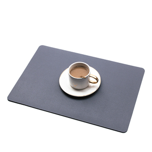 Wholesale Household PU Leather <b>Placemats</b> Hotel Restaurant Place Mat Waterproof and Oil-proof Table Mat Heat Insulation Mat - Product Image 5