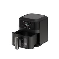 Friteuse à air intelligente personnalisée avec écran tactile couleur, four de cuisson, affichage LCD, certifiée CE ETL GS