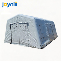 Tente médicale gonflable en gros, tente d'urgence portable à structure pneumatique, étanche et à gonflage automatique