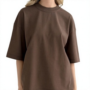 Conjunto de Camiseta y Pantalones Cortos Extra Grandes de Algodón 100% Puro para Mujer, Ropa de Estar Transpirable de Punto para Verano, Conjunto Casual de Dos Piezas - Product Image 2