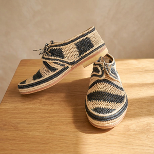 Handmade Raffia Flat Loafers With Tassel Round Toe Breathable Summer Women Slippers Solid Color Fashion Casual Shoes - Product Image 3