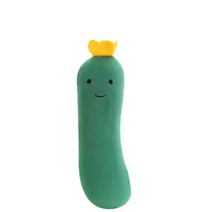 Vegetables Food Plush Toy Cute Plush Stuffed Toy with Luffa Pretend Food Plush Toy Early-Learning Gifts for Kids