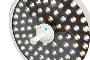 Lampada Operatoria LED Verticale Mobile <span class=keywords><strong>LK</strong></span>/LED700 Senza Ombra, Temperatura Colore Regolabile 3000-6700K, Alto CRI 96 per Emergenze - Product Image 5