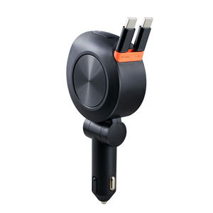 30w + 2.4a + 2.4a + 3a + 3a סוג פלט ארבע יציאות סוג 4 ב 1 USB 2 מטען לרכב USB 2 מטען לרכב USB 2 מטען עם חוט - Product Image 4