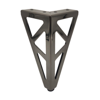 Pinlong Meubles De Luxe Quincaillerie Remplacement Fer Tv Stand Jambes Triangle Canapé Fin Table Jambes
