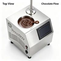 Machine à tempérer le chocolat, nouveau design, distributeur de chocolat fondu, machine à faire fondre le chocolat pour boulangerie