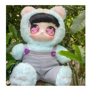 Juego de Muñecas de Peluche Adorables para Bebés, de 30-50 cm, con Cabeza Grande y Ropa, Venta al Por Mayor OEM - Product Image 1