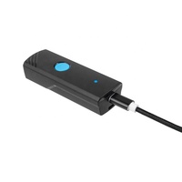 Pemindai Kode Batang QR Bluetooth Mini Saku 1D 2D Nirkabel Portabel untuk Gudang