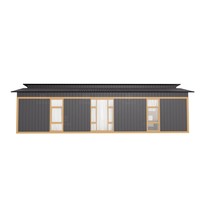 Maison conteneur moderne préfabriquée de luxe à 3 chambres, 20x40 pieds, mobile, pliable, extensible, respirante, avec système solaire, garantie 20+ ans