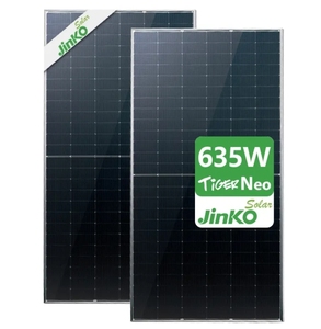 Pour panneaux solaires bifaciaux Jinko de type N, 625W à 650W, double vitrage, modèle 66HL4M-BDV, haute efficacité, panneau de 625-650 watts - Product Image 1