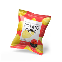 Sacs d'Emballage Recyclables de Qualité Alimentaire avec Fermeture à Glissière pour Bonbons et Snack Laminé en PE Feuille d'Aluminium PET Sérigraphiée Personnalisée