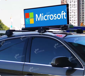 Nhà Máy Bán buôn <span class=keywords><strong>Wifi</strong></span> taxi Roof Top taxi dẫn Màn hình hiển thị 4 gam LED displayer cho xe Roof TOP LED hiển thị - Product Image 5