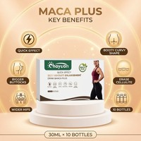 Boisson BBL pour l'agrandissement et l'amélioration des fesses, Booster de fesses MACA Plus, Boisson Énergisante MACA pour des fesses plus volumineuses et plus fermes