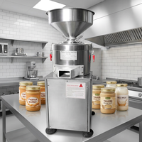 Machine commerciale pour la fabrication de beurre de noix |   Moulin colloïdal pour pâte d'arachide, pâte de sésame et tahini