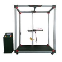 Machine d'essai de durabilité des portes coulissantes pneumatiques norme QB/T 2189, testeur de laboratoire de meubles, marque Lituo, 900W, haute précision