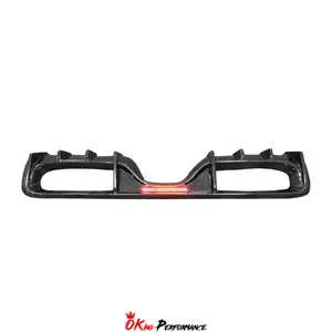 Diffusore posteriore in fibra di carbonio stile MOSHA per BMW MINI F55 F56 F57 Cooper S