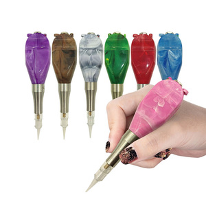 Fundas Desechables para Agujas de PMU, 200 Unidades, 1RL, Puntas Protectoras para Agujas de Cejas, para Kit de Máquina de Cejas Ombre - Product Image 6