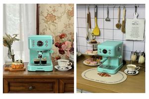 Para máquina de café Espresso eléctrica semiautomática Espumador de leche 20 bares Carcasa de aluminio de presión para uso en hoteles Latte - Product Image 4