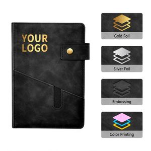 A5 Notebook Elevates Corporate Image B5 Hardcover Stationery for Office Meeting Minutes Custom Logo Available Notebooks - Product Image 3
