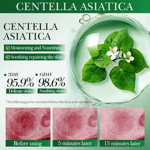 Produits de soin du visage BIOAQUA en marque privée OEM ODM, masque facial apaisant à la Houttuynia Cordata et à la vitamine B, hydratant nourrissant - Product Image 3