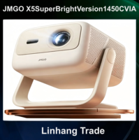 Proyector Láser DLP Tricolor 4K JMGO X5 Versión Súper Brillante, Sistema Operativo Bonfire 7, 2GB/64G, 1450 CVIA, Cine en Casa Integrado