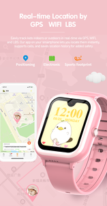 Reloj Amoled KT31 4G Android tarjeta Sim SOS WIFI SMS juego de matemáticas juego AI Talk niños reloj inteligente con correas de reloj reemplazables - Product Image 5