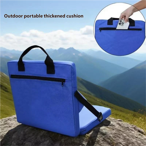 Outdoor Portable Folding <b>Cushion</b> Multifunctional Stadium <b>Seat</b> Portable Chair Backrest Moisture-proof <b>Pad</b> Thickened. - Product Image 3