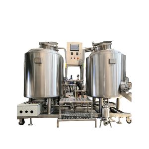 500l 1000l <span class=keywords><strong>Pilot</strong></span> Mikro brauerei 2 Schiff 3 Schiff Bierbrau anlage schlüssel fertiges Projekt - Product Image 1