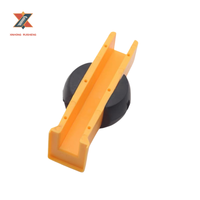 Pièces d'ascenseur, Patins de guidage d'ascenseur, Patins de guidage supérieur pour rail principal et cabine lourde, 125*10mm16, Boules tampon