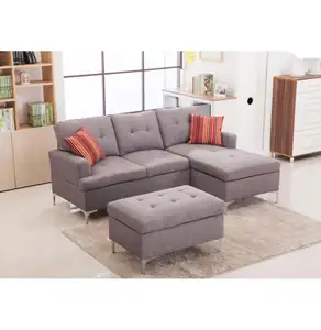 Modern Home Furniture Sofá Com Lounge Seting Sofás Seccionais Modernos Para Sala De Estar